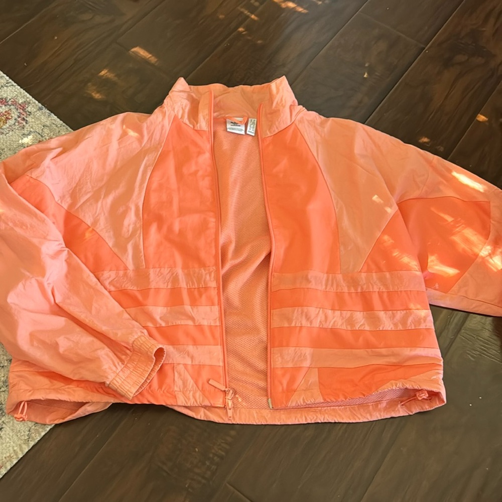 Adidas cropped wind breaker, barely worn